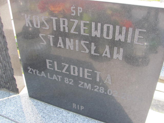 Elżbieta Kostrzewa 1928 Myszków - Grobonet - Wyszukiwarka osób pochowanych