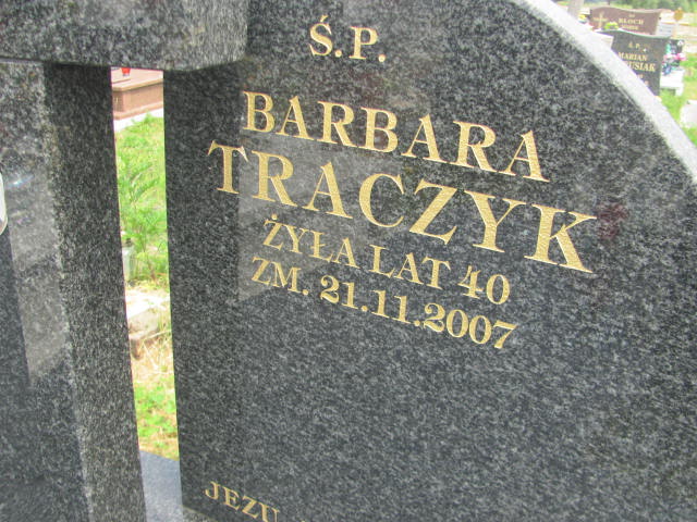 Barbara Traczyk 1967 Myszków - Grobonet - Wyszukiwarka osób pochowanych