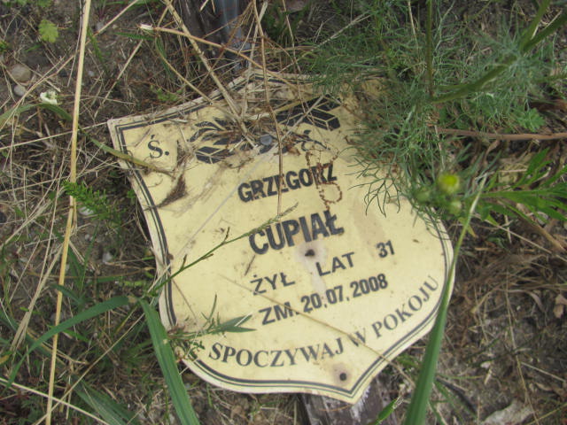 Grzegorz Cupiał 1977 Myszków - Grobonet - Wyszukiwarka osób pochowanych