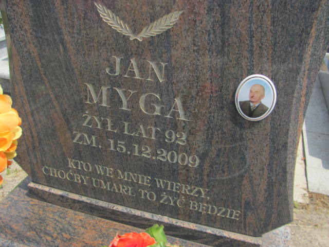 Jan Myga 1917 Myszków - Grobonet - Wyszukiwarka osób pochowanych