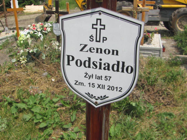 Zenon Podsiadło 1955 Myszków - Grobonet - Wyszukiwarka osób pochowanych
