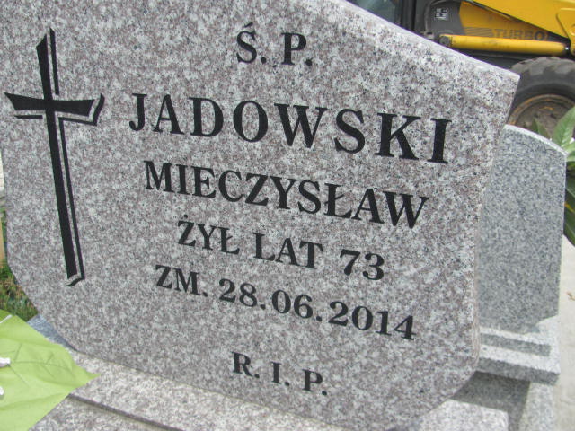 Mieczysław Jadowski 1941 Myszków - Grobonet - Wyszukiwarka osób pochowanych