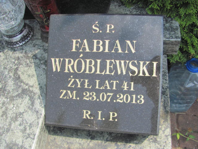 Fabian Wróblewski 1971 Myszków - Grobonet - Wyszukiwarka osób pochowanych